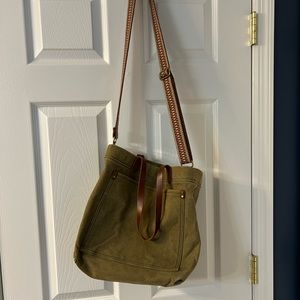Madewell Canvas Medium Transport Tote